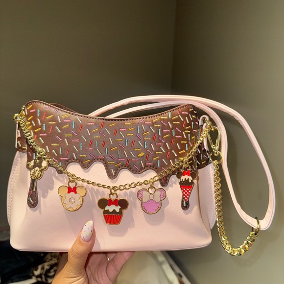 Loungefly | Bags | Disney Loungefly Ice Cream Handbag With Sprinkles ...